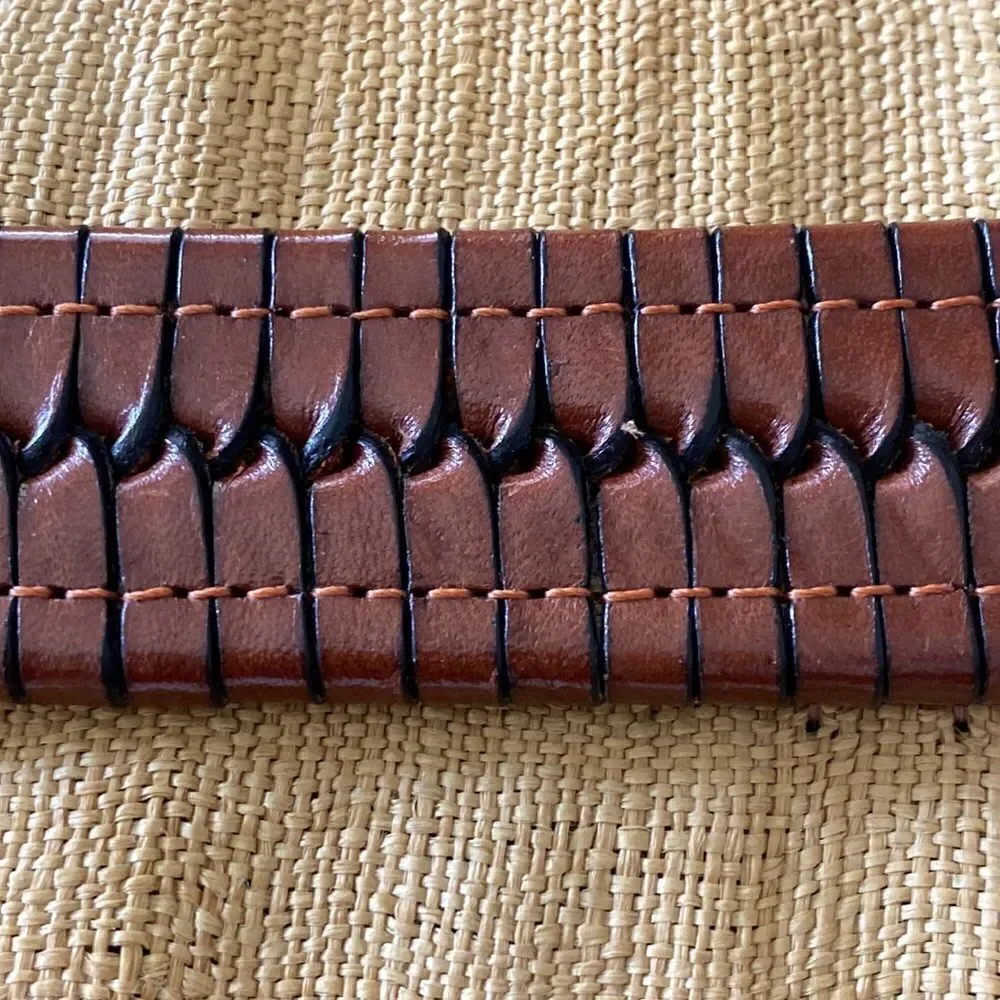 Tommy  Bahama woven leather belt